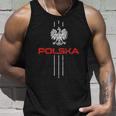 Poland Polska Polski Eagle Kurwa Meme Warsaw City Tank Top Geschenke für Ihn