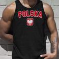 Polen Polska Flagge Adler Damen Herren Kinder Polska Tank Top Geschenke für Ihn