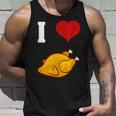Pollo Asado Divertido I Love Pollo Camiseta sin mangas Regalos para él