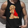 Poodle Dog I Love Mom Tattoo Lover Tank Top Gifts for Him