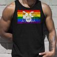 Pride Rainbow Flag Drum Kit Drummer Shadow Tank Top Gifts for Him