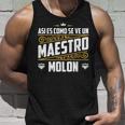 Profesor Divertido Humor Regalo Para Maestro Molon Escuela Camiseta sin mangas Regalos para él