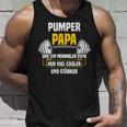 Pumper Papa Kraftsport Gym Lustiges Bodybuilding Mit-Ausschnitt Tank Top Geschenke für Ihn