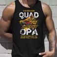 Quad Driving Grandpa Atv Opi Cool Grandad Quad Biker Tank Top Geschenke für Ihn