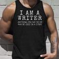 Regalo Divertido Para Escritor Con Texto En Inglés I Am A Writer Camiseta sin mangas Regalos para él