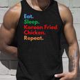 Repetición De Pollo Frito Coreano Eat Sleep Para Los Amantes Del Pollo Camiseta sin mangas Regalos para él