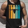 Retro 70S Vintage Texas Longhorn Tank Top Gifts for Him