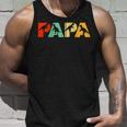 Retro Dinosaurier Papa Lustiger Papa Dinosaurierater Kapuzenjacke Tank Top Geschenke für Ihn