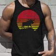 Retro Elk Silhouette Tank Top Geschenke für Ihn