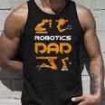 Robotik Papa Tank Top Geschenke für Ihn