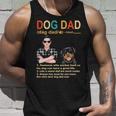 Rottweiler Dog Dad Definition For Daddy Fathers Day Tank Top Gifts for Him