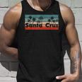 Santa Cruz Ca California 70S 80S Retrointage Tank Top Geschenke für Ihn