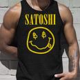 Satoshi Nakamoto Gelbes Lächeln Tank Top Geschenke für Ihn