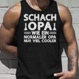 Schach Opaiel Cooler Schach Opa Tank Top Geschenke für Ihn