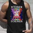 Schlagerparty Folk Music Costume Unicorn Music Team Schlager S Tank Top Geschenke für Ihn