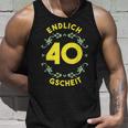 Schwaben Swabian 40Th Birthday Tank Top Geschenke für Ihn