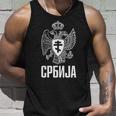 Serbia Serbian Serb Srbija Eagle Tank Top Geschenke für Ihn