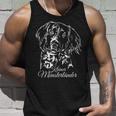 Small Münsterländer Dog Portrait Hunting Dog Tank Top Geschenke für Ihn