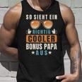 So Sieht Ein Richtig Cooler Bonus Papa Aus Stiefvater Tank Top Geschenke für Ihn