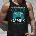 So Sieht Ein Richtig Cooler Gamer Aus Zocker Boys' Tank Top Geschenke für Ihn