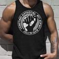 Sometimes Antisocial Always Anti-Fascist Anti- Anti-Evil Tank Top Geschenke für Ihn