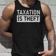 Steuern Sind Raub Taxation Is Theft Tank Top Geschenke für Ihn