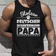 Stolzer Deutscher Schäferhund Papa Tank Top Geschenke für Ihn