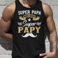 Super Papa Fête Des Pères Papy Débardeur e Cadeaux pour lui