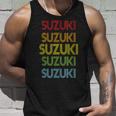 Suzuki Name Tank Top Geschenke für Ihn