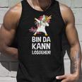 With Text 'Bin Da Kann Losgehen' Tank Top Geschenke für Ihn