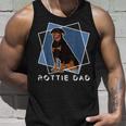 Tierliebhaber Herren Haustier Hund Papa Rottie Papa Rottweiler Tank Top Geschenke für Ihn