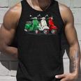 Tricolore Mit Italienischer Flagge Italienischer Roller Tank Top Geschenke für Ihn