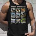 Types Of Horses Lover Cute Riding Girl Boyn Horse Tank Top Gifts for Him