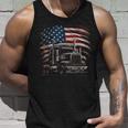 Us American Flag Trucker Truck Driver Tank Top Geschenke für Ihn