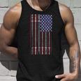 Usa Flag Barbell Tank Top Geschenke für Ihn