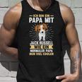 Vater Papaatertag Jack Russell Terrier Papa Tank Top Geschenke für Ihn