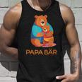 Vatertagater Sohn Tochter Sohn Papa Bär Kapuzenjacke Tank Top Geschenke für Ihn