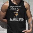 Viking Nordic God Of Impatience Hammersbald Fighter Tank Top Geschenke für Ihn