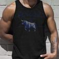 Vintage Inspiriert Ariat Denim Bull Western Flair Tank Top Geschenke für Ihn