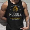 Vintage Style Retro Poodle Tank Top Geschenke für Ihn