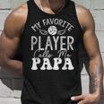 Volleyballspieler Papaolleyballliebhaberolleyball Papa Tank Top Geschenke für Ihn