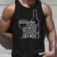 Wenn Man Mir Nicht Das Wasser Reichen Kann Dann Den Wein Tank Top Geschenke für Ihn