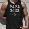 Werdender Papa 2023 Frischgebackener Papa 2023 Birth Dad Hooded Jacket Tank Top Geschenke für Ihn