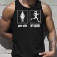 My Wife Is A Runner Tank Top Gifts for Him