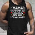 Willst Du Papa's Frau Sein Hochzeitsantrag Marriage Proposal Long-Sleeved Tank Top Geschenke für Ihn