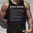 Work Bestie Definition Description Camiseta sin mangas Regalos para él