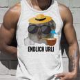 Endlich Urli X Sad Hamster Meme Party Ferien Urlaub Sommer Tank Top Geschenke für Ihn