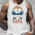 Für Papa Zur Geburt Frischgebackener Papa Retro Tank Top Geschenke für Ihn