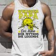 Herren Wikinger Papaateratertag Mann Mythos Legendeiking Tank Top Geschenke für Ihn