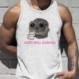 Katzi Will Kuschli Sad Hamster Meme Tank Top Geschenke für Ihn